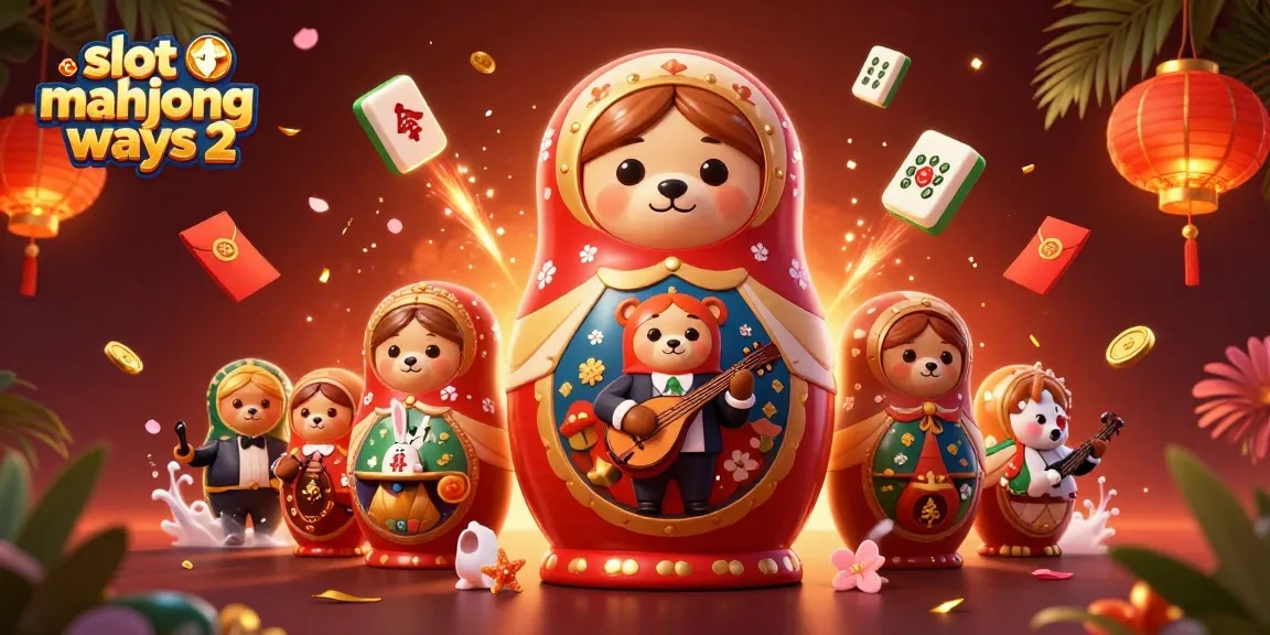 Engage in slot mahjong ways 2 and witness 3D bears and festive symbols creating a vibrant gaming atmosphere.