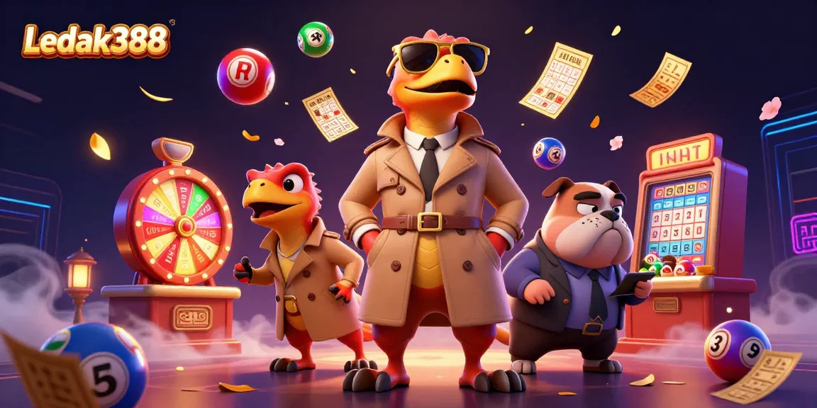 Experience the excitement with Ledak388 as three raptors cleverly disguise themselves to enter a VIP casino lounge.