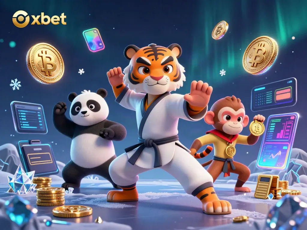 Engage with Oxbet's thrilling world of online gaming featuring vibrant characters and crypto elements.